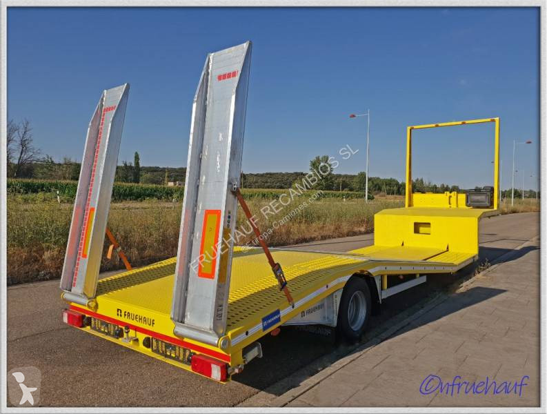 Semitrailer N Fruehauf Góndola portamaquinas y...
