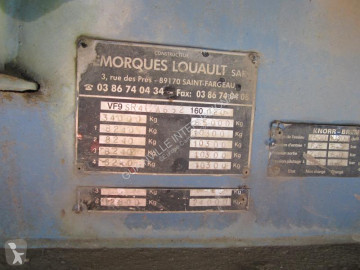 Semi remorque porte engins Louault