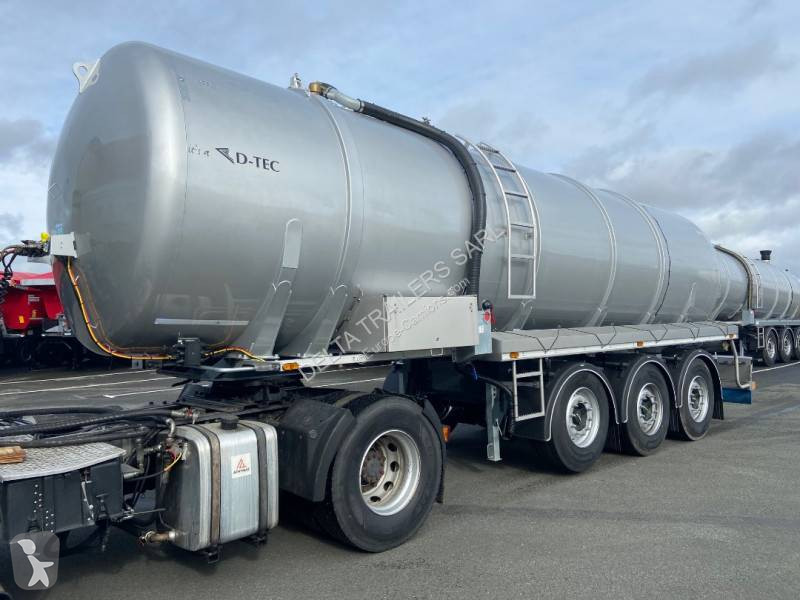 Semi reboque D-TEC 31m3 - Lisier - Digestats -...