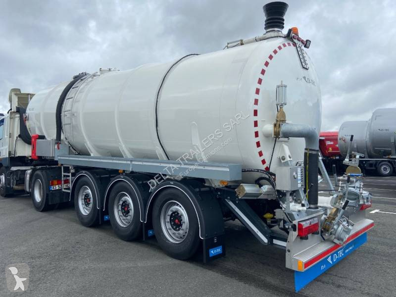 Semi reboque D-TEC 31m3 - Lisier - Digestats -...