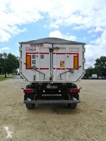 Semitrailer lastvagn bygg-anläggning Schmitz Cargobull
