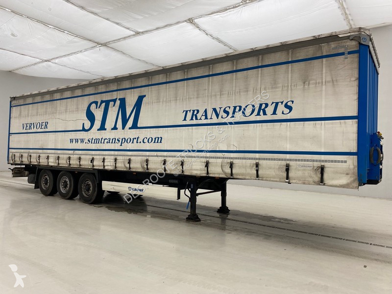 Semitrailer Krone Tautliner coil