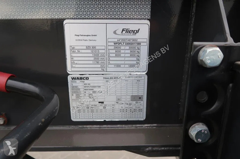 Semiremorca Fliegl SZS300 - 2015 - Container...