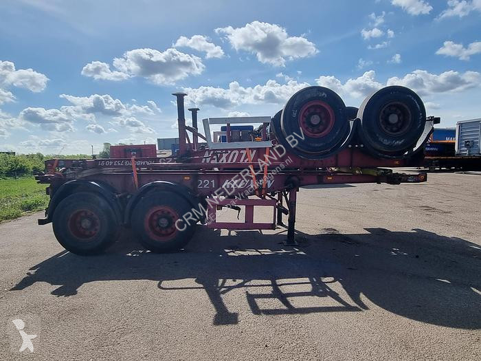 Semirimorchio  20 ft | Steel suspension
