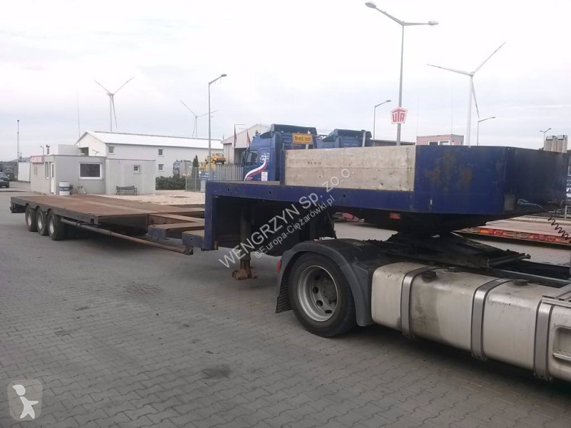 نصف مقطورة  NACZEPA 3 OSIOWA TYPU SEMI BROSHUIS