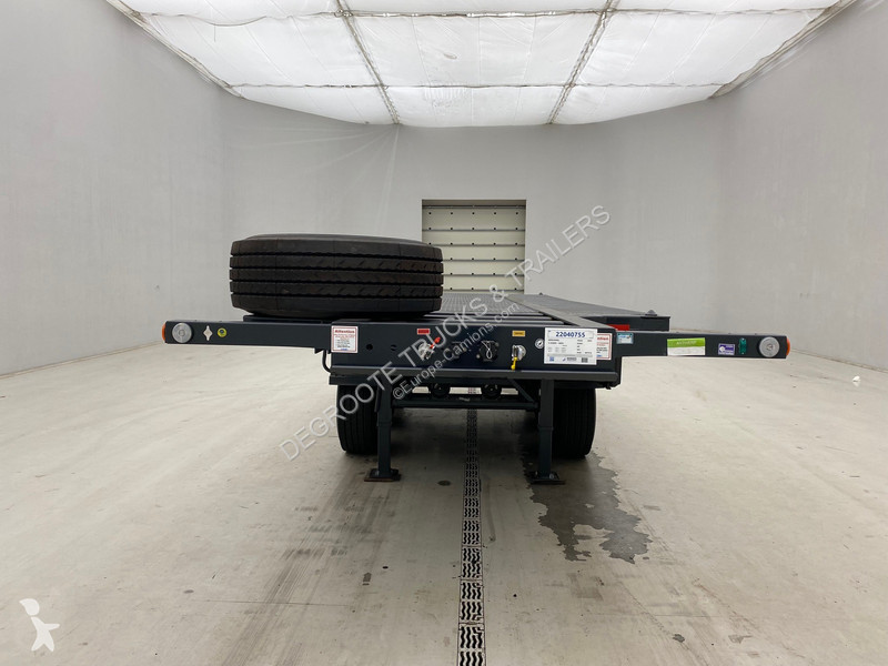 Sættevogn Sergomel Chassis/Plateau 20FT - NEW