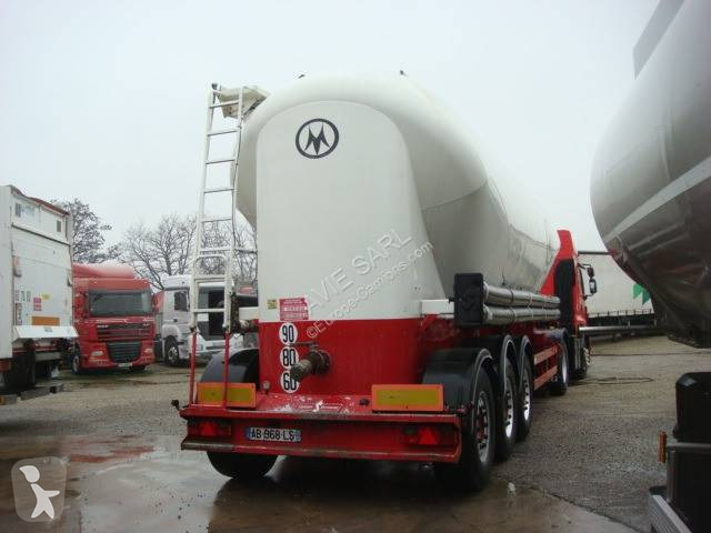Semitrailer Spitzer 38T 39M3 2001 3 ESSIEUX SAF...