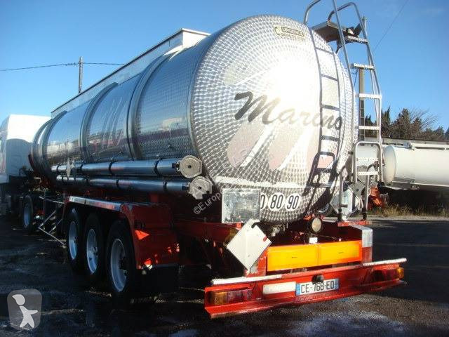 Semitrailer Magyar CITERNE CARBURANT 1986 36000L
