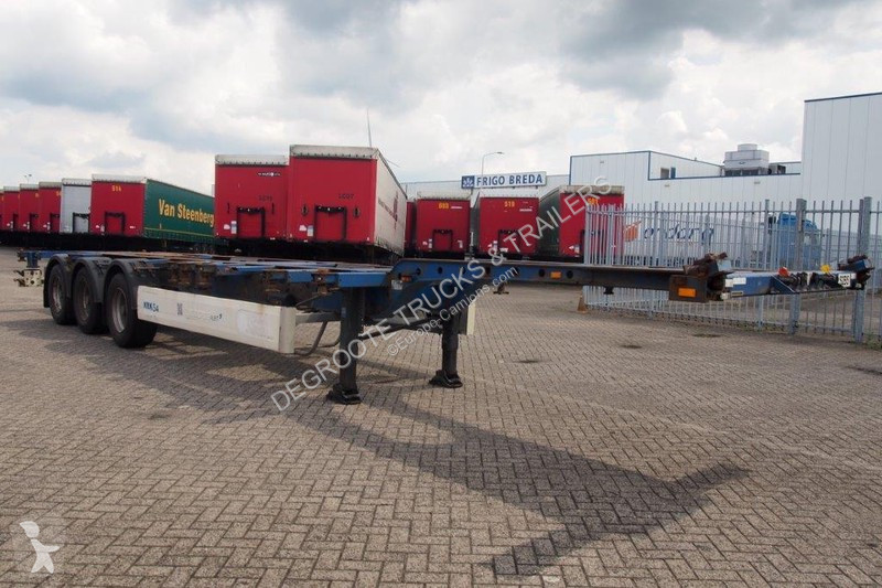 Semi remorque Krone Polyvalent skelet...