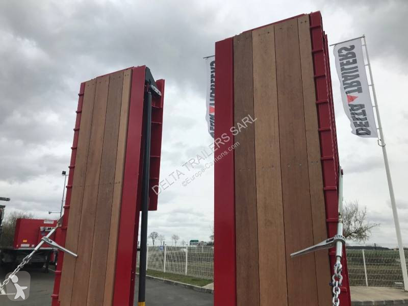 Semitrailer Nooteboom Essieux directionnels...