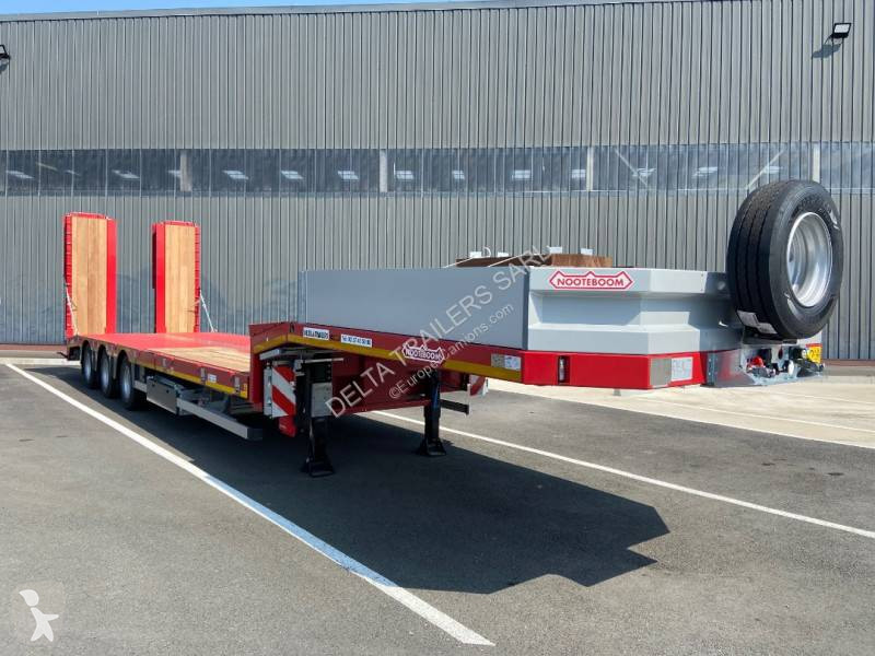 Semitrailer Nooteboom Modèle TP revêtement BOIS