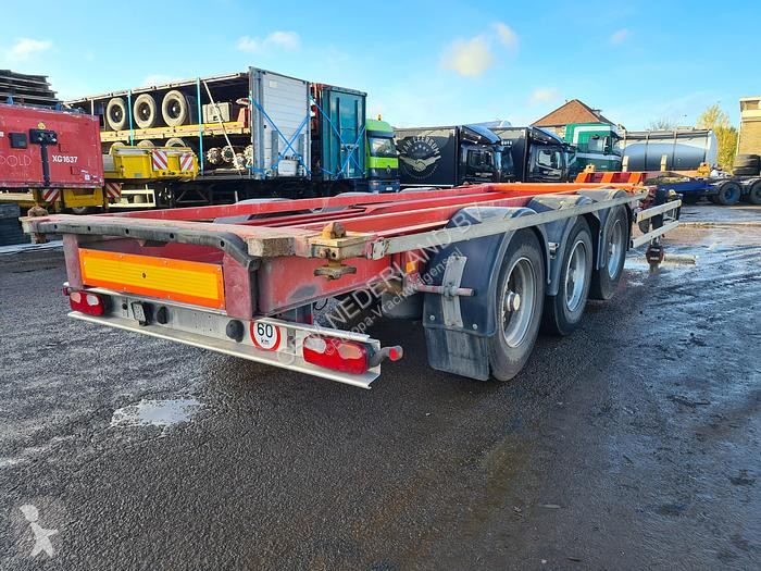 Semitrailer Renders RSCC 12-27 3 AXLE CONTAINER...