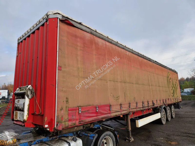 Semitrailer Krone 27 EL / HUBDACH / TOIT LEVANT...