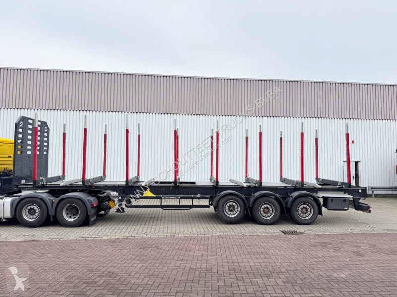 Semitrailer Schwarzmüller 3-Achs Holzauflieger...