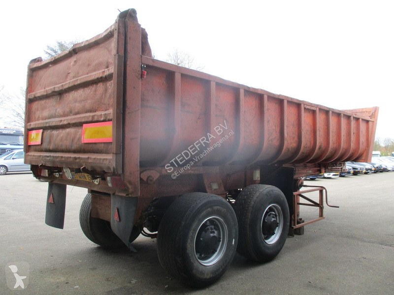 Oplegger Fruehauf D33C , 2 axle , Steel tipper...