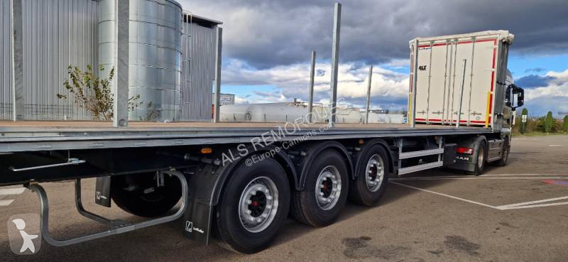Semitrailer Lecitrailer PLATEAU OPEN BOX &...