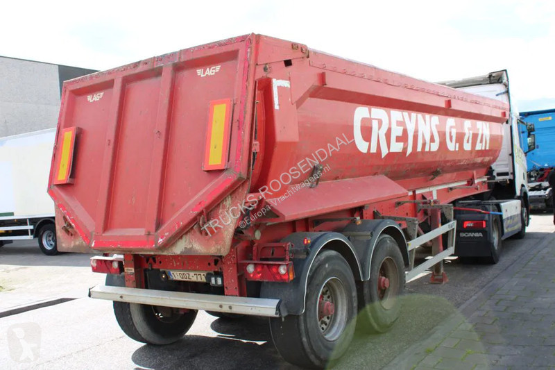 Semi reboque LAG O-2-38 01 + 2 axle + KIPPER +...