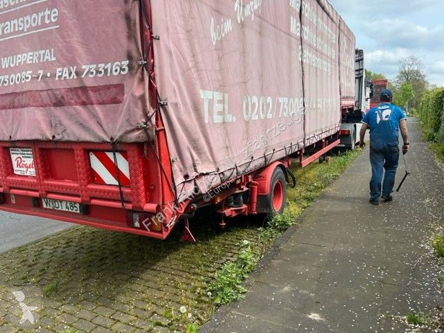 Semi reboque Ruthmann Tieflader,1-Achs,HU05/24