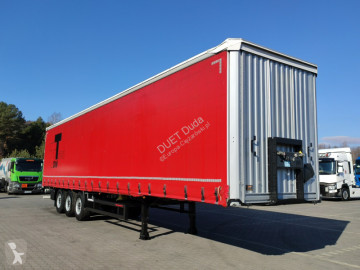 Semitrailer skjutbara ridåer (flexibla skjutbara sidoväggar) Kässbohrer