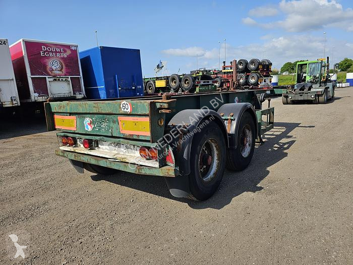 Oplegger Flandria 2 AXLE 20 FT CHASSIS STEEL...