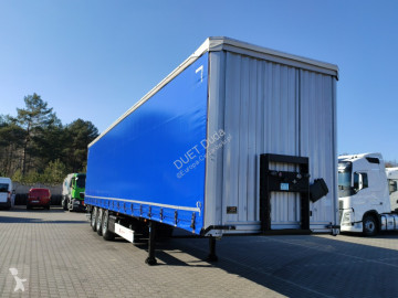 Semitrailer skjutbara ridåer (flexibla skjutbara sidoväggar) Kässbohrer