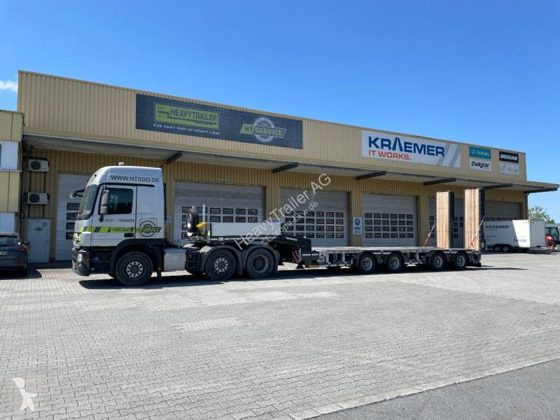 Semitrailer Faymonville 4(2+2)-Achs-Tele-Semi...
