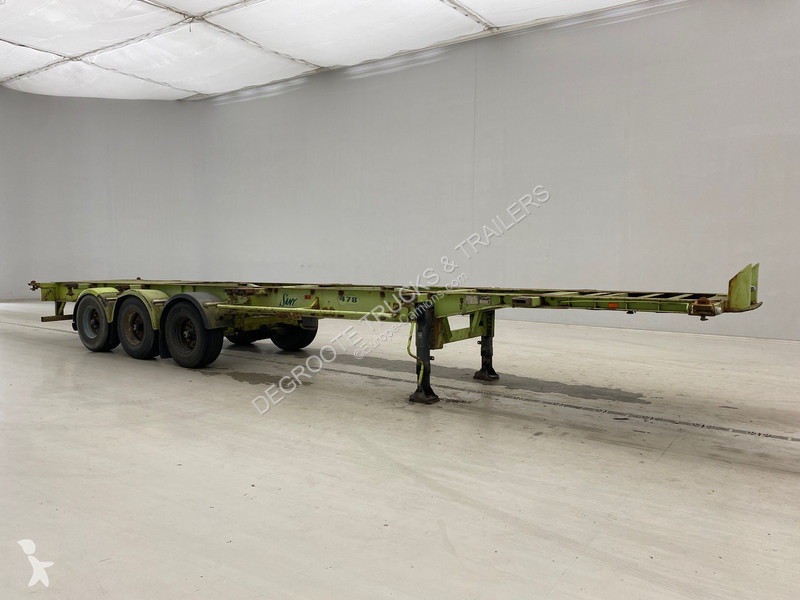 Semitrailer Van Hool 2 x 20-30-40 ft