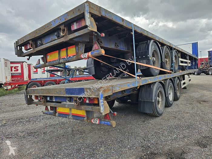 Semiremorca Pacton 3 AXLE FLATBED TRAILER BPW DRUM