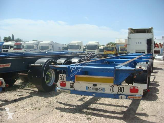 Semi remorque Fruehauf PORTE CONTAINER FRUEHAUF...