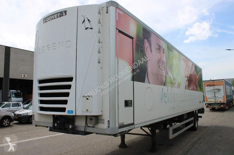 Semitrailer Pacton 1x SAF + frigo + lift