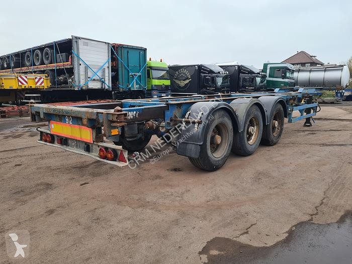 Semi reboque Fliegl 390C | SAF drum | Rear...