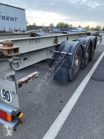 Semi remorque porte containers Trouillet