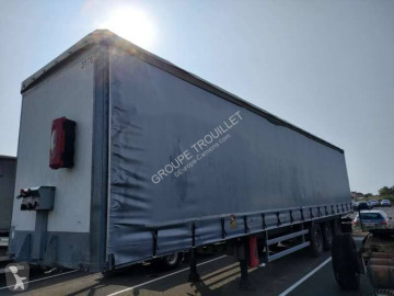 Semitrailer skjutbara ridåer (flexibla skjutbara sidoväggar) Trouillet