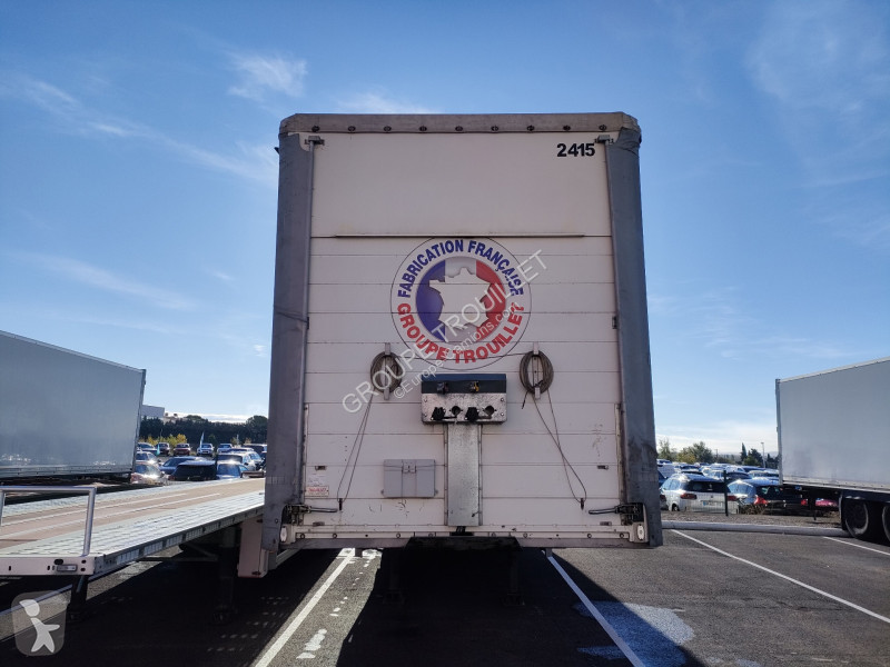 نصف مقطورة Trouillet 38 TONNES 2 PORTES AR...