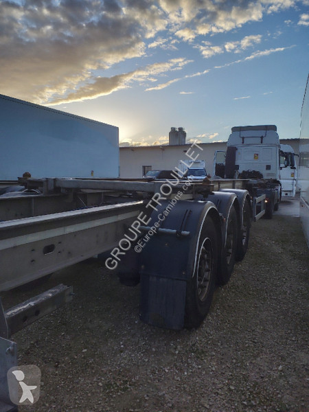 Semitrailer Trouillet 38 TONNES CHARIOT COULISSANT