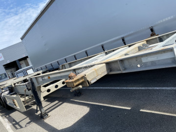 Semitrailer containertransport Trouillet