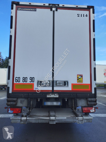 Semitrailer Trouillet FRIGO 38 TONNES HAYON...
