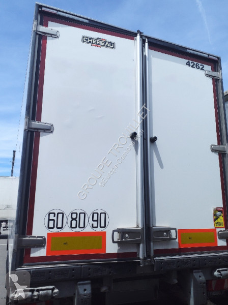 Semitrailer Trouillet FRIGO 38 TONNES HAYON...