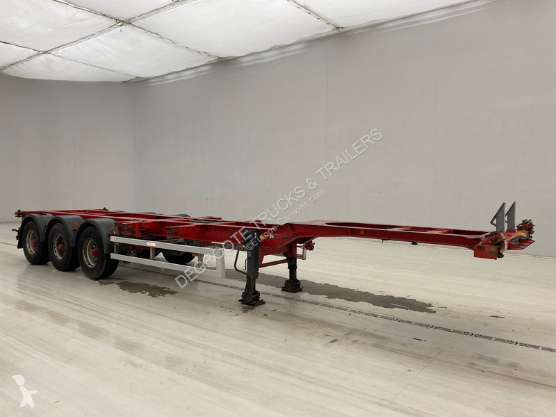 Semitrailer Renders Skelet 20-30-40 ft