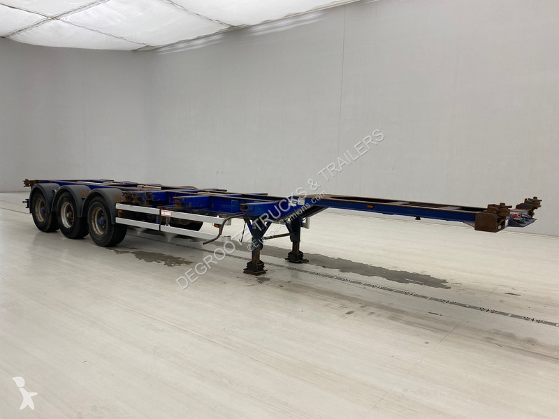 Semitrailer Renders Skelet 20-30-40 ft