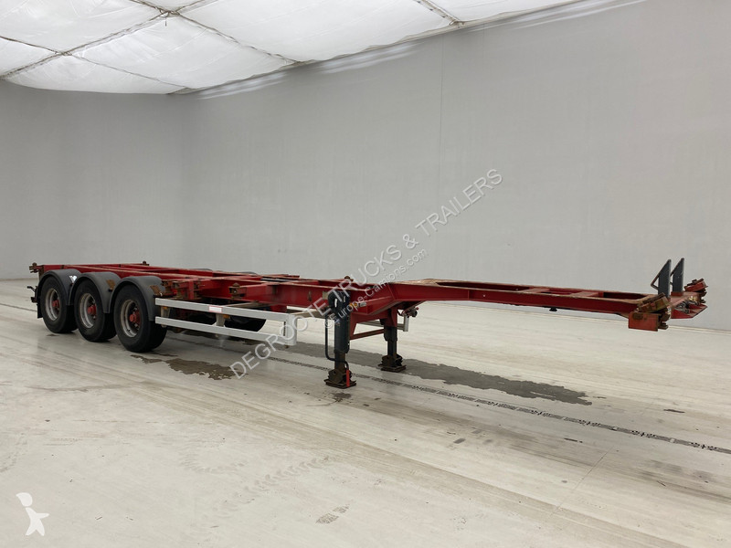 Semitrailer Renders Skelet 20-30-40 ft