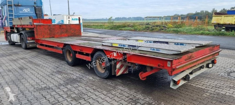 Sættevogn Naczepa niskopodwoziowa typu semi, 2...
