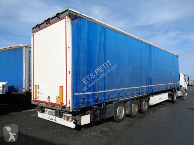Semi remorque Krone rideaux Coulissants 3 essieux