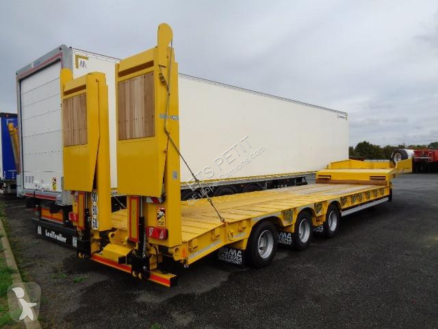 Semitrailer Castera Porte Engin 3 essieux
