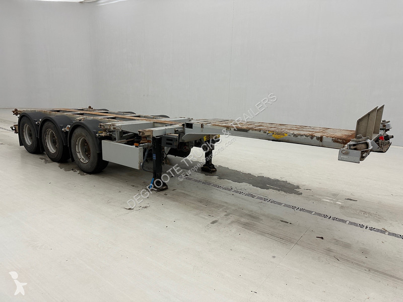Semi reboque Broshuis Polyvalent skelet ADR 2 x...