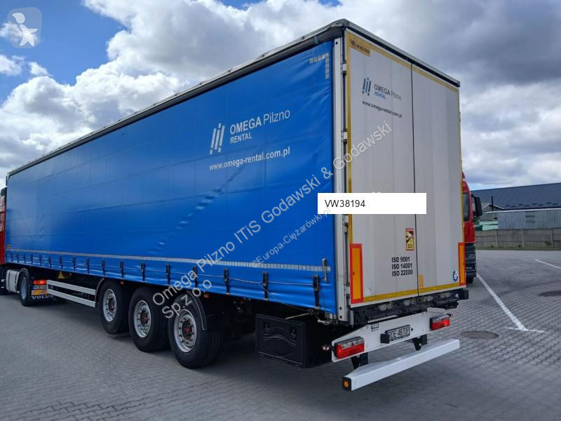 Semitrailer Wielton NS-3 Standard – podnoszona oś