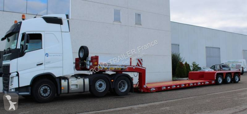 Semitrailer Rojo Trailer PORTE-ENGINS...