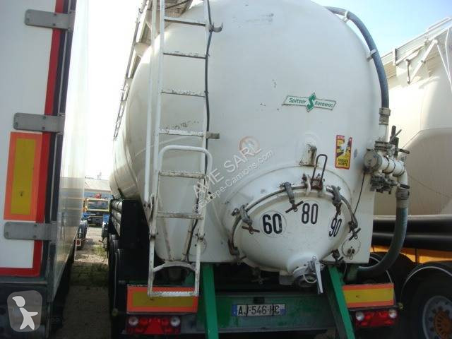 Semitrailer Spitzer 38T 60M3 BENNABLE 2010