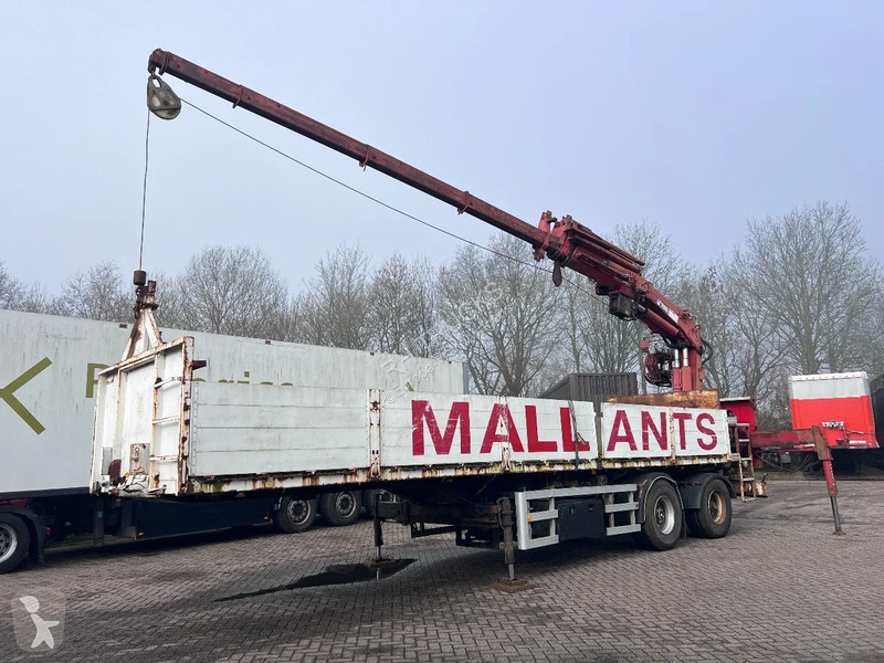 Oplegger ATM 2 AS + HIAB 300-4 + WINCH