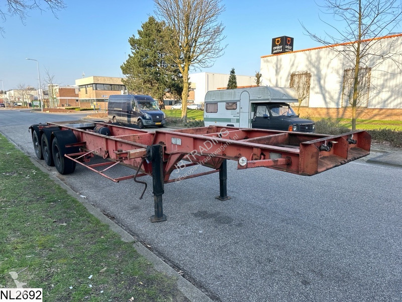 Oplegger Fruehauf Container 20 FT, Steel...